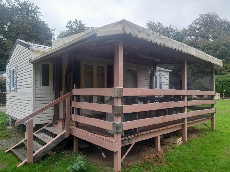 Caurel  Mobilhome Lac De Guerledan المظهر الخارجي الصورة
